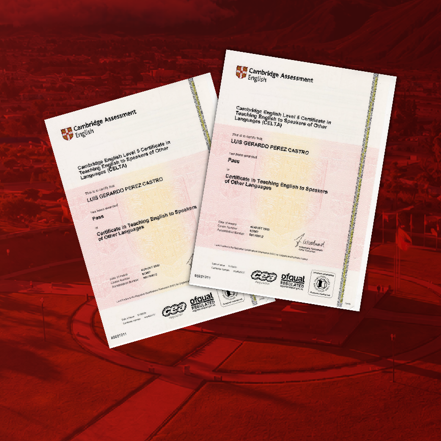 Certificación y Suficiencia Cambridge